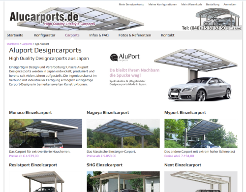 Alucarports.de